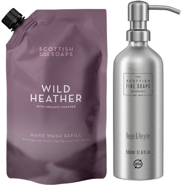 Scottish Fine Soaps Wild Heather Hand Wash Refill 1.2ltr Pouch & Refil