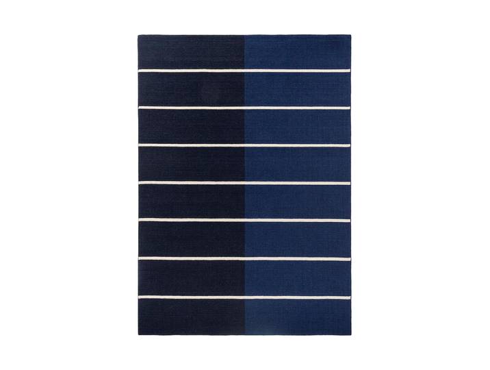 Handgetufteter Designer Teppich „Tiibet Deep Blue“ aus 100% Wolle, verschiedene Grössen MARIMEKKO