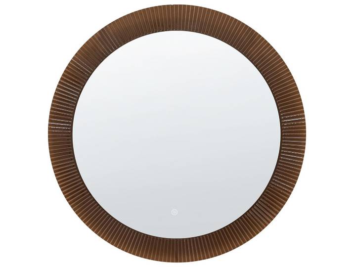 LED-BADEZIMMER-SPIEGEL 80/80 cm Braun Besbe