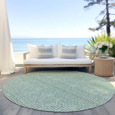 Addison Rugs Machine Washable Indoor/ Outdoor Chantille Criss Cross Geo Rug