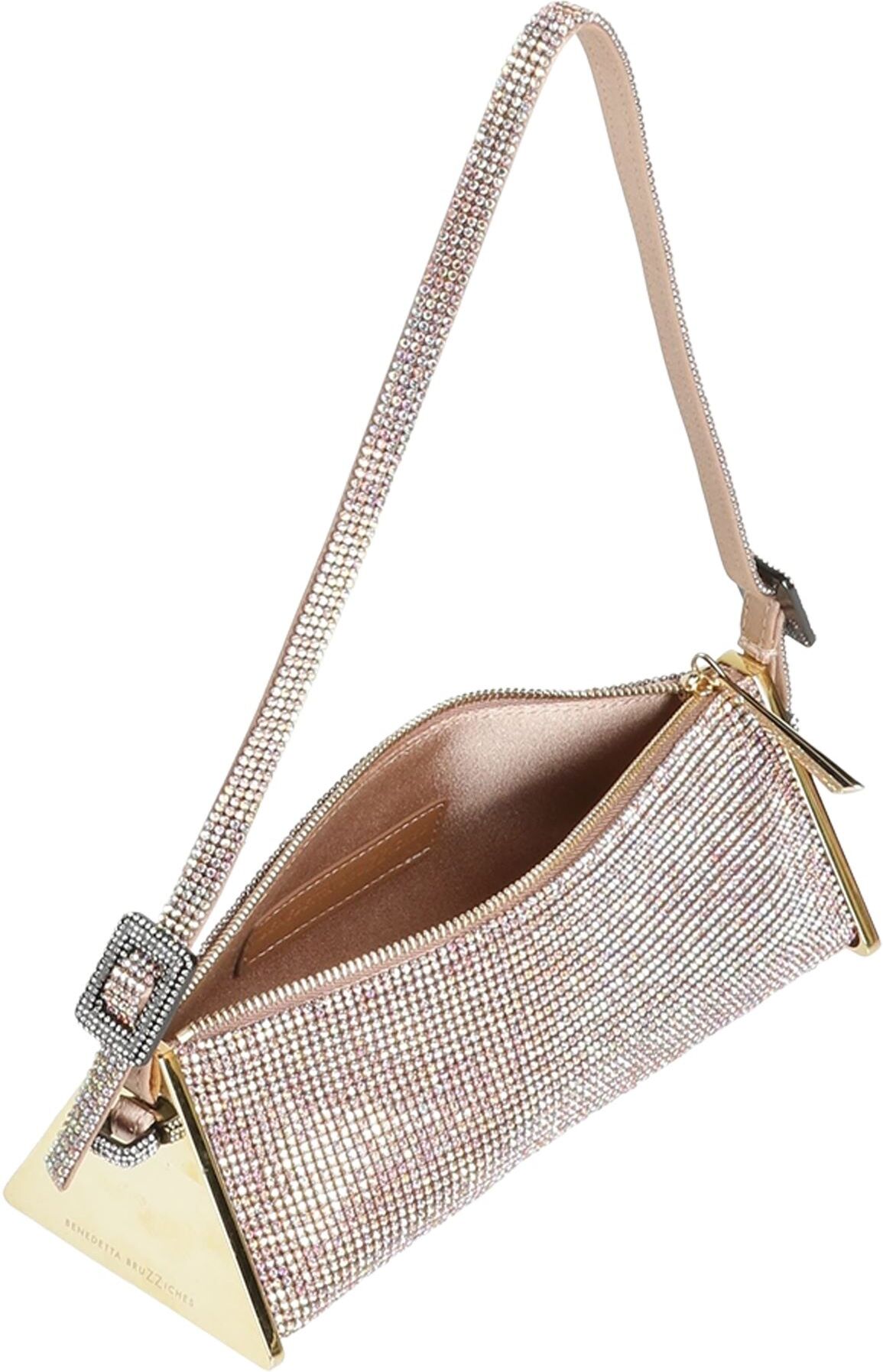 Benedetta Bruzziches Bolso de asas largas Mujer Oro rosa -- Mujer