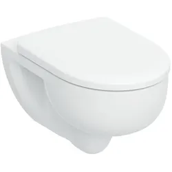 Geberit Renova Wand-Tiefspül-WC 503062001 mit WC-Sitz, TurboFlush, weiß