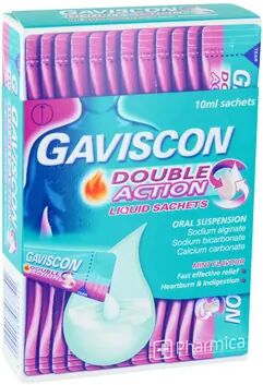 Gaviscon Double Action Liquid 12 Sachets