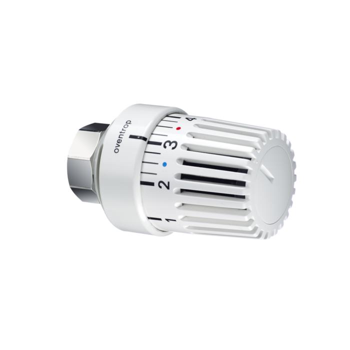 Oventrop Thermostatkopf Uni LA 1613401 weiss, für Herz Thermostatventile