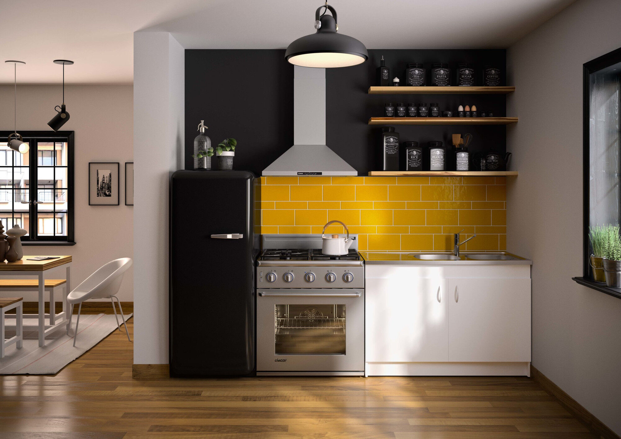 NEOVA Meuble sous évier SIM'NF 900 x 600 2 portes NÉOVA S12N02090