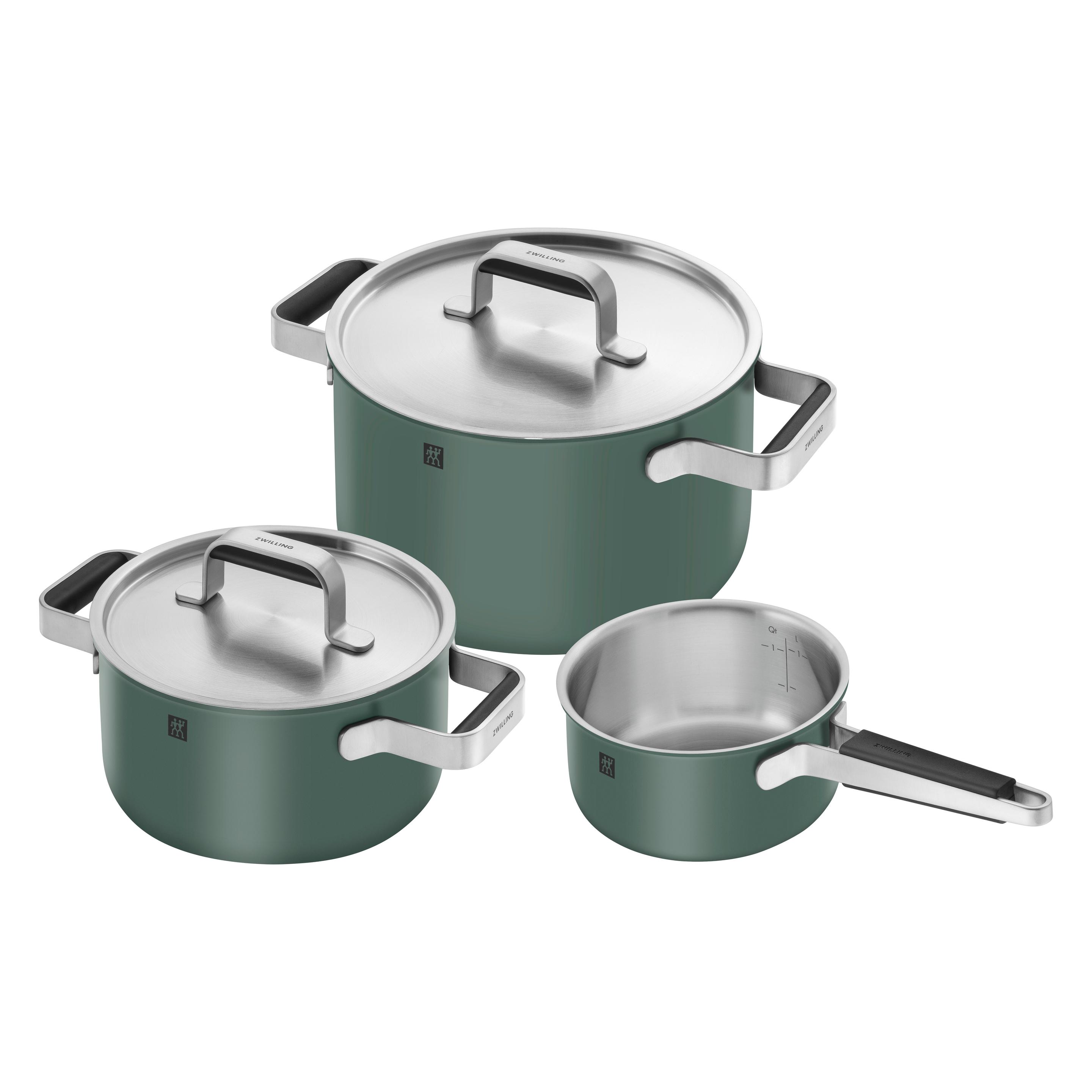 Zwilling 3tlg. Pure Kochgeschirrset Grün (1028857)