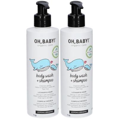 Oh, Baby! Body Wash & Shampoo x2 2x250 ml Duschgel
