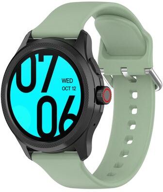 Everyday Crate Universal Silicone Watch Band Adjustable Replacement Watch Strap For TicWatch Pro 5 And Fossil Watches green