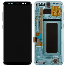 Samsung LCD-Display Galaxy S8 Plus (Display, Samsung Galaxy S8+), Mobilgerät Ersatzteile, Blau