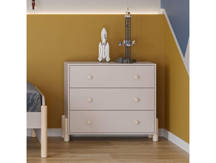 CALICOSY - Kommode mit 3 Schubladen L90 cm - DAPHNÉ