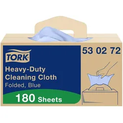 Tork Extra Starke Reinigungstücher Blau W7, 1 x 180 Tücher 530272 Anzahl: 180St., Reinigungsutensil, Blau