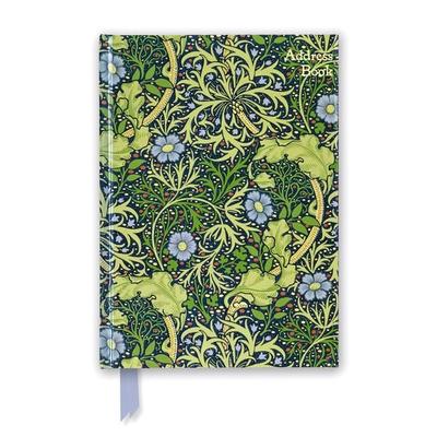 Adressbuch DIN A5: William Morris, Meeresalgen