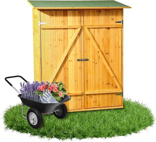 Gartenhaus mit Bitumendach - für Werkzeuge und Lagerung