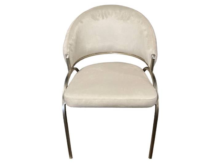 Chaise de séjour Elegant Beige/platine - Basika