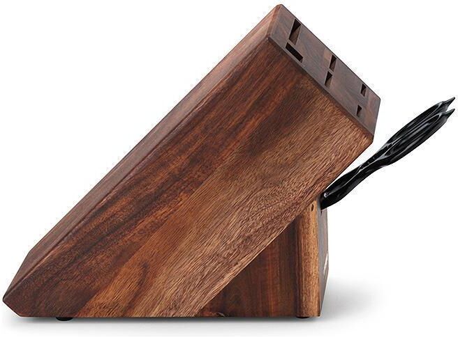 Messerblock CONTINENTA "Messerblock unbestückt", braun, B:11cm, Messerblöcke, Messerblock braun Einheitsgröße