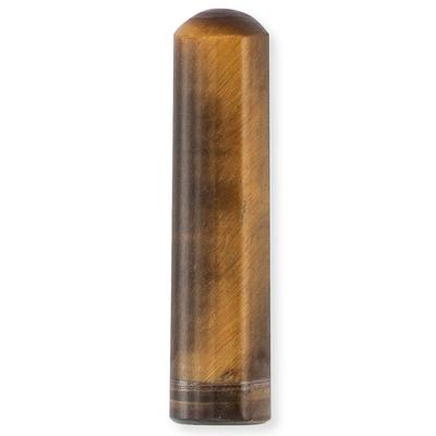 Einlage für Schmuckanhänger ENGELSRUFER "POWERFUL STONE" Gr. S, braun (braun, braun), Schmuck-Wechselteile, Damen, S, Stein, Edelstein, B:3,9mm L:1,9cm