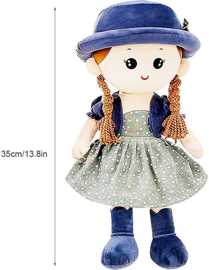Cocosity Zachte Prinsessenpop voor baby's - Ragdoll knuffelpop