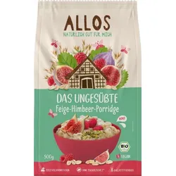 Allos Der Ungesüßte Feige-Himbeer-Porridge bio