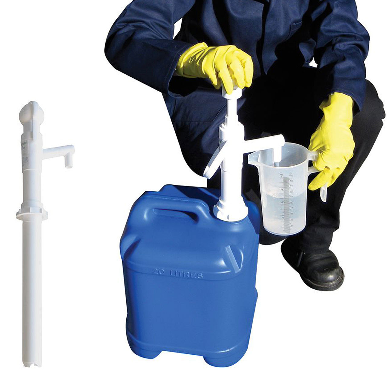 REKUBIK Trommelpumpe Ezi-action® in langer Ausführung FDA 930 mm