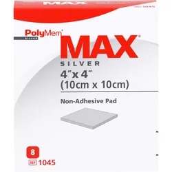 Polymem Max Silber 10x10cm 8 ST