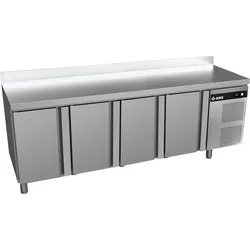 KBS Gastrotechnik Kühltisch Classic KT 4300 mit Aufkantung