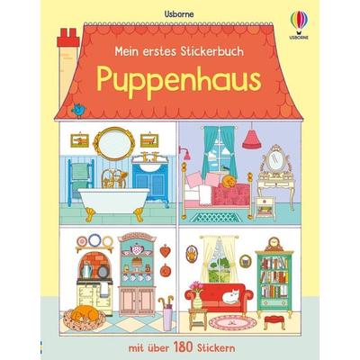 Mein erstes Stickerbuch: Puppenhaus, Taschenbuch von Abigail Wheatley, Usborne, 978-1-03-570242-8
