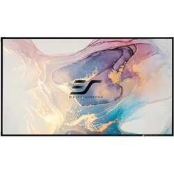 Elite Screens Aeon Edge Free CLR (100", 16:9), Leinwand, Schwarz, Silber