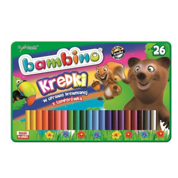 St. Majewski Bambino Buntstifte 26 Stk. in einer Metallverpackung (26x) (5903235003226)