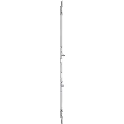 Fuhr, Türschloss + Schliesszylinder, Stulp Multisafe 855R Flachstulp 20 mm Länge 648 mm Oberfläche silberfarbig Stahl