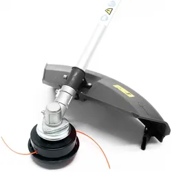 Wiltec, Rasentrimmer, 2-in-1 Backpacker Multifunktionsgerät (Metallschneideblatt, Trimmfaden)
