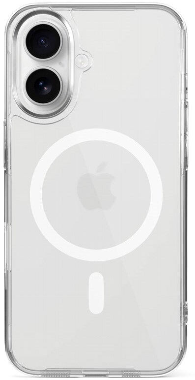 Epico - iPhone 16 - SlimGlass Mag+ Cover - MagSafe Kompatibel - Gennemsigtig
