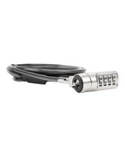Targus Defcon Mini Combo Cable Lock Sicherheitskabelschloss Schwarz (ASP66GLX-S)