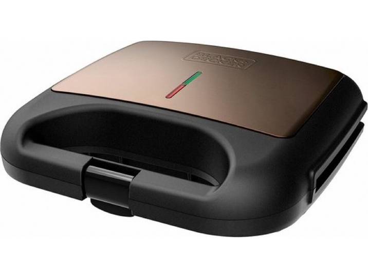 Tosti apparaat Black & Decker BXSA753E Zwart 750 W