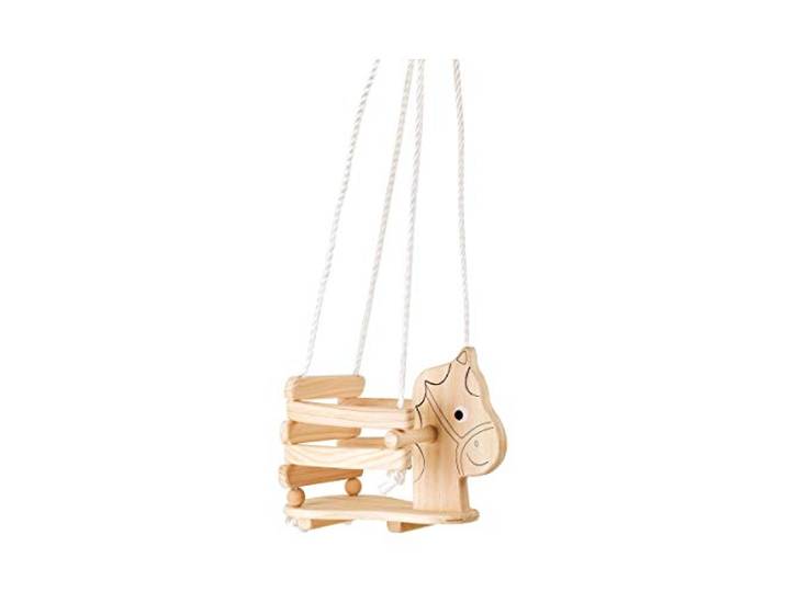 Kinderschaukel aus Holz Pferd