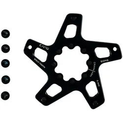 Wolf Tooth CAMO SRAM 8-Bolt Direct Mount Spider, Offset 5mm, black