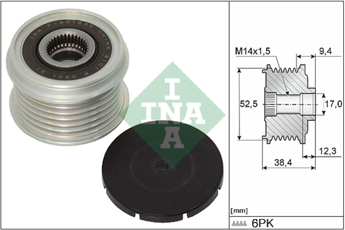 Riemenscheibe, Generator Schaeffler INA 535 0329 10