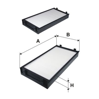 FILTRON Filter, Innenraumluft K 1270-2x für BMW