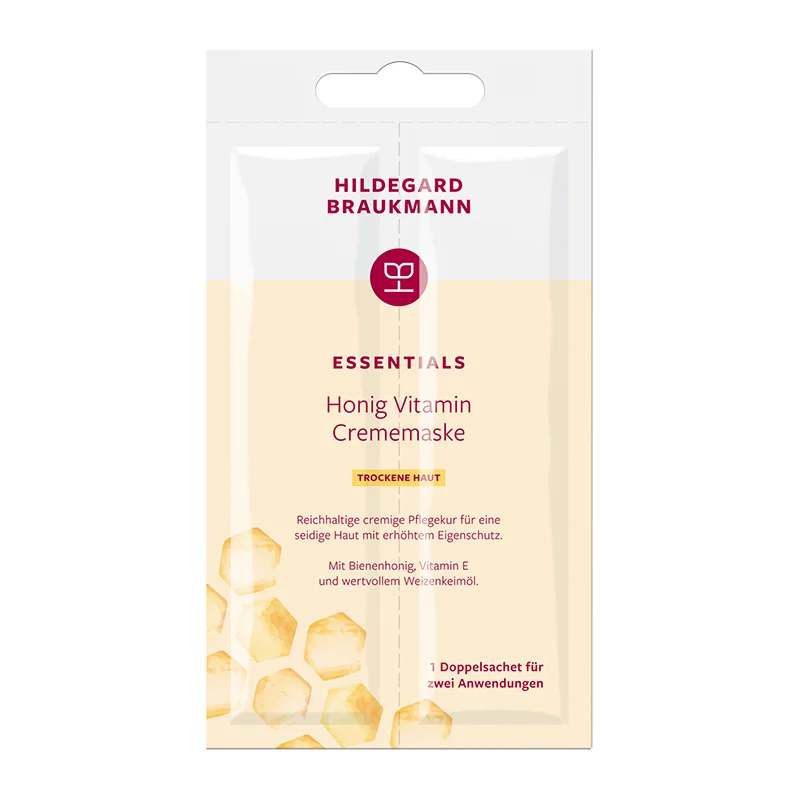 Hildegard Braukmann Essentials Honig Vitamin Crememaske, 2x7ml 05351