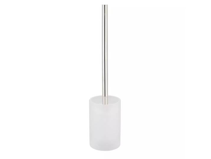 Diaqua - WC-Bürstengarnitur Pinta weiss frosted, One Size, Chrom