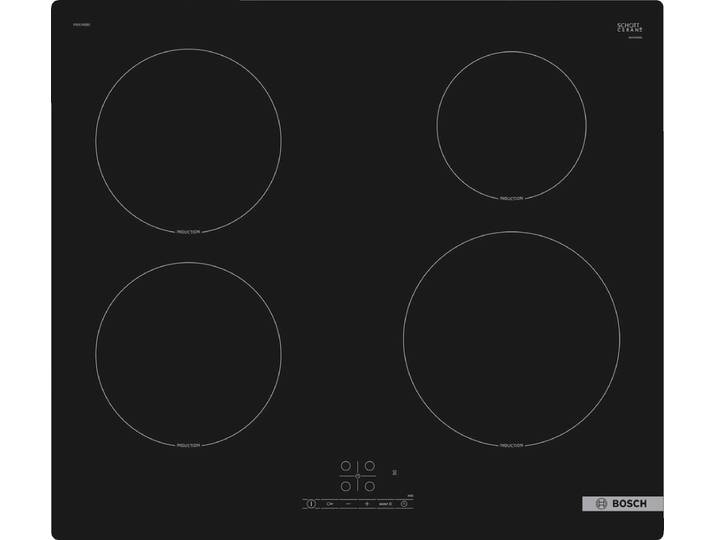 Bosch PIE61RBB5E - Serie 4 - Inbouw Inductiekookplaat - Sneller koken met PowerBoost