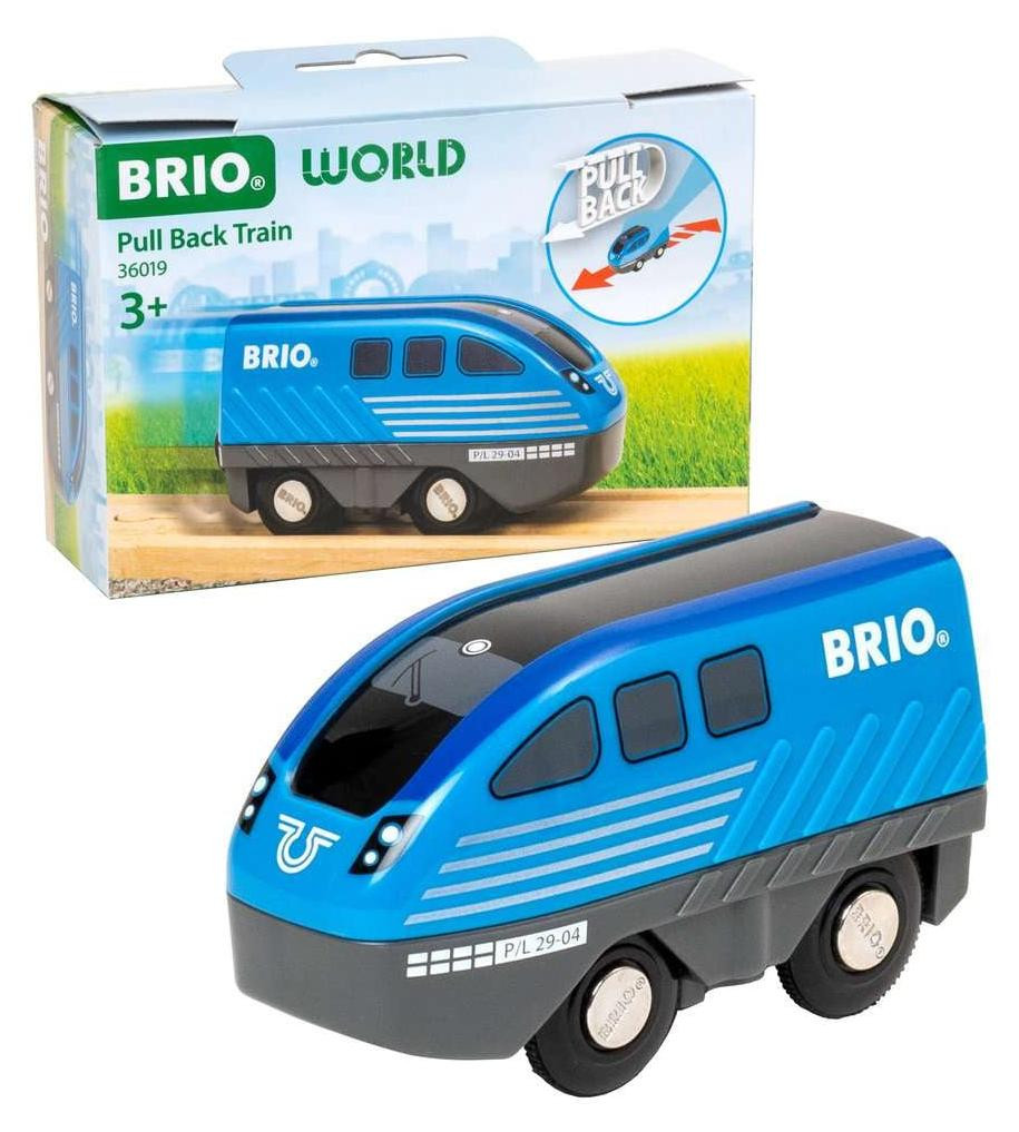 BRIO Treklocomotief met terugtrekmotor modelnummer 63601900