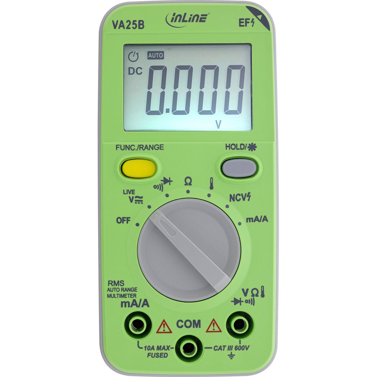 InLine Multimeter mit Auto-Range, Pocketformat
