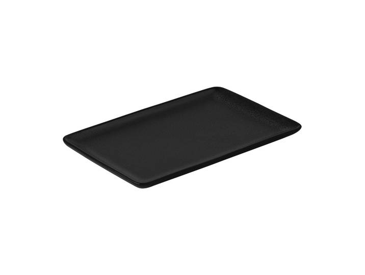 Aida Assiette Raw 23,5 x 15 cm Titanium black