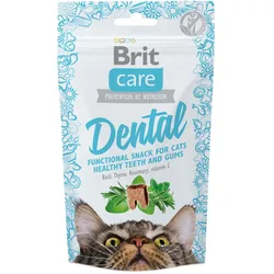 Brit Care Cat Snack - Katzen-Snack 50g Dental