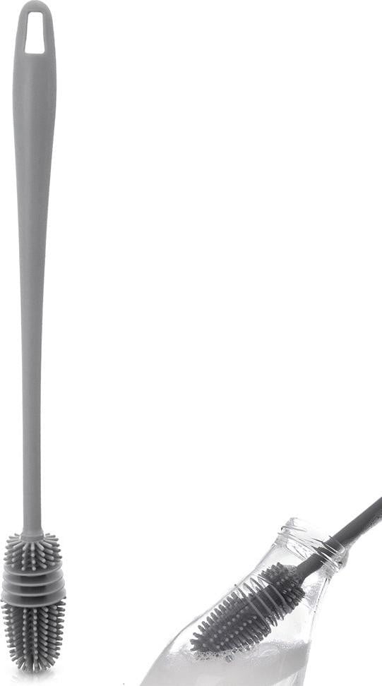 Orion Siliconen flessenborstel, 32,5 cm
