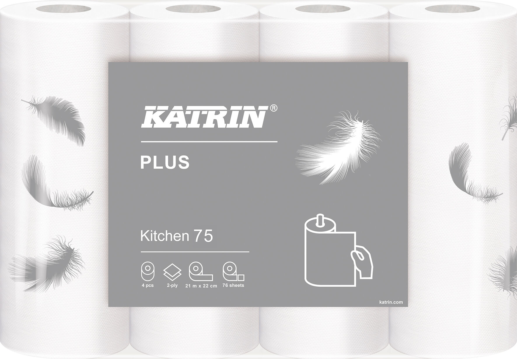 Köksrulle Katrin P Kitchen 75 32 rullar/krt