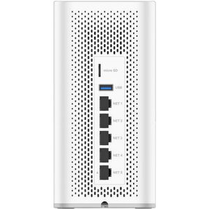 Grandstream Gateway GCC6010W, Desktop, bis 900 Mbit/s Firewall, 1 Gbit/s VPN, 5x LAN, 3x WAN/LAN