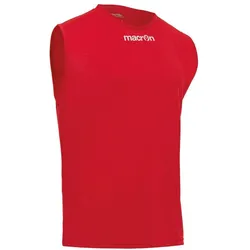 Macron, Herren, Sportshirt, tanktop java (XS), Rot, XS