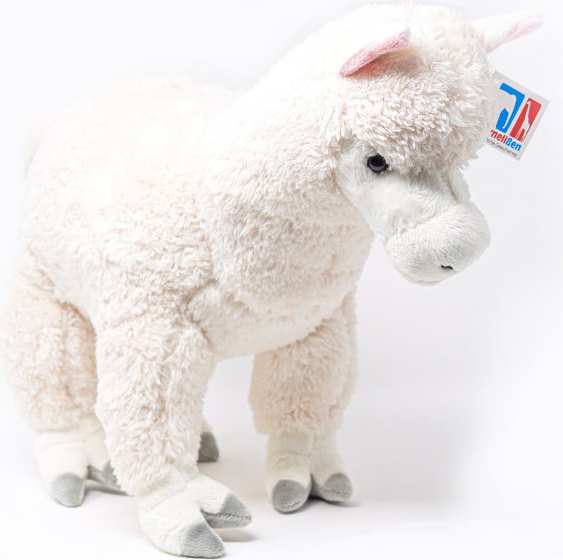 Cornelissen Knuffel Wit Alpaca Groot 40 cm