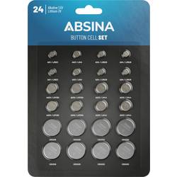 Absina Knopfzellen-Set 1 St. 401008